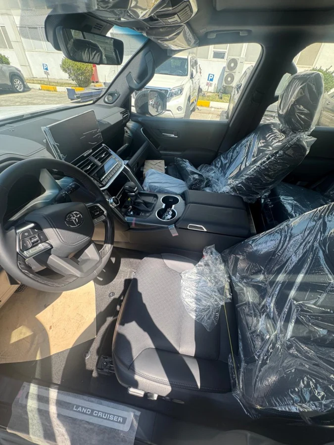 Left-hand-drive cockpit of the LC300 ZX Performance Hybrid