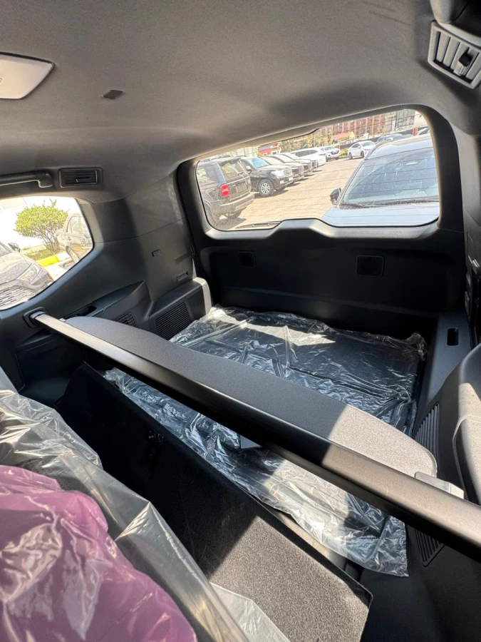 Rear passenger seating in the LC300 ZX Performance Hybrid