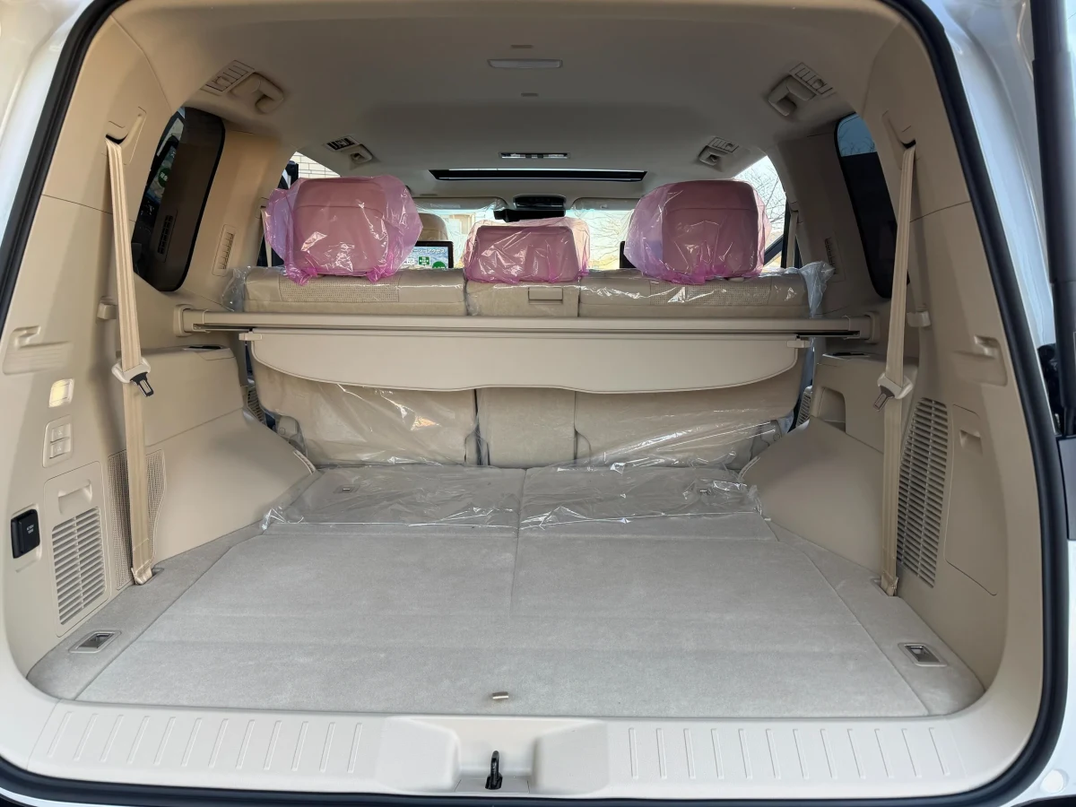 Open cargo area of the all-new 2026 LC300 ZX