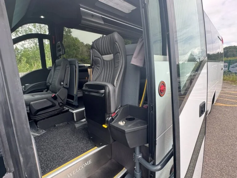 Power entry and front passenger seating in the Erener Revolution