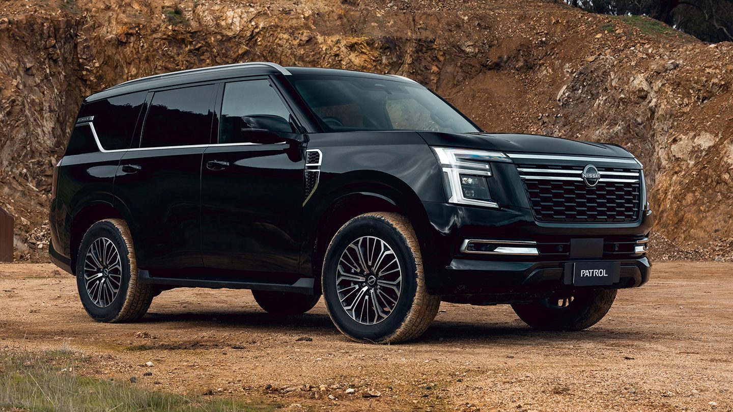 All-new Nissan Patrol photographed on Australian terrain in official range imagery