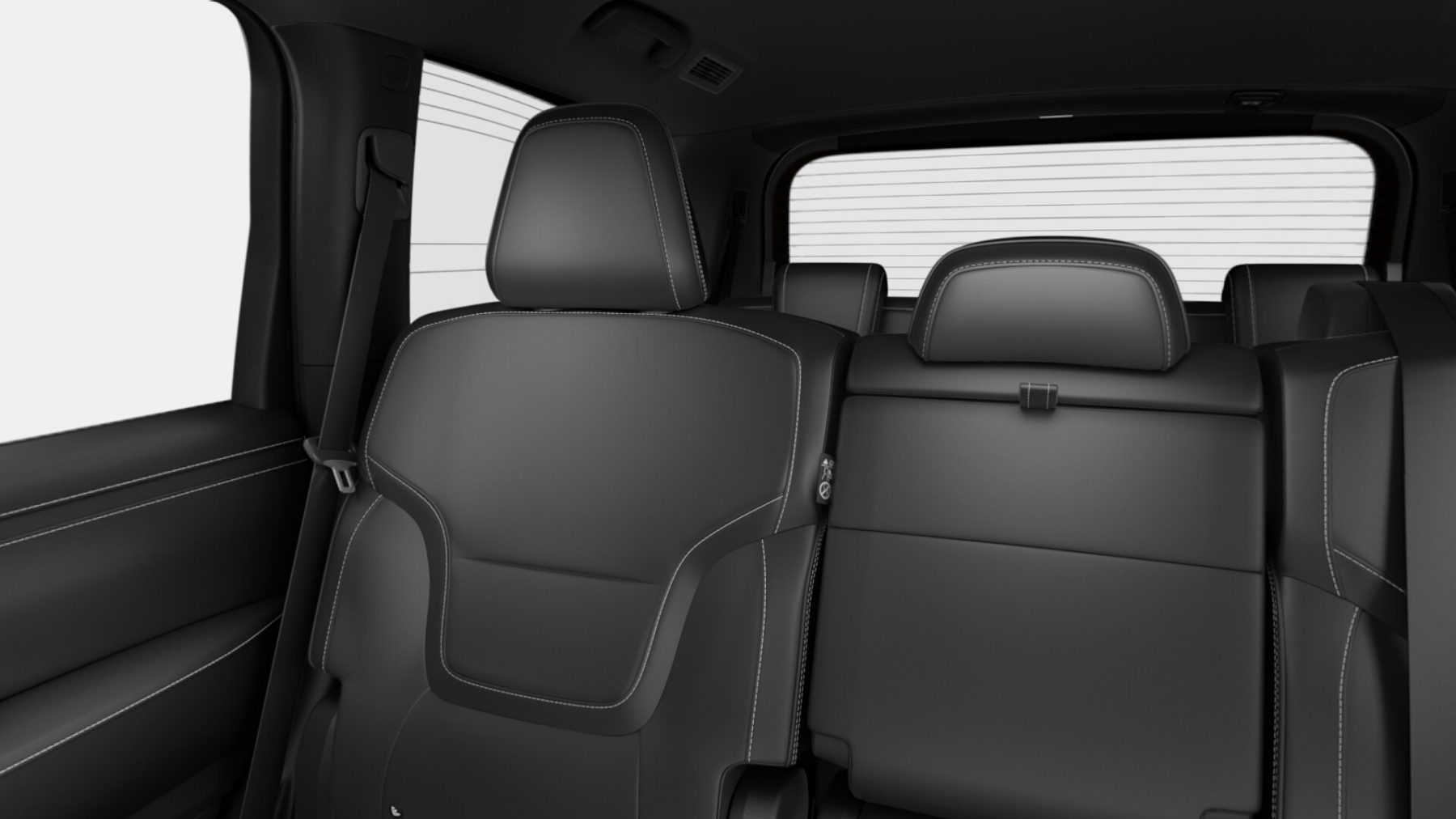 Charcoal synthetic leather seating specified for Nissan Patrol Ti and Ti+