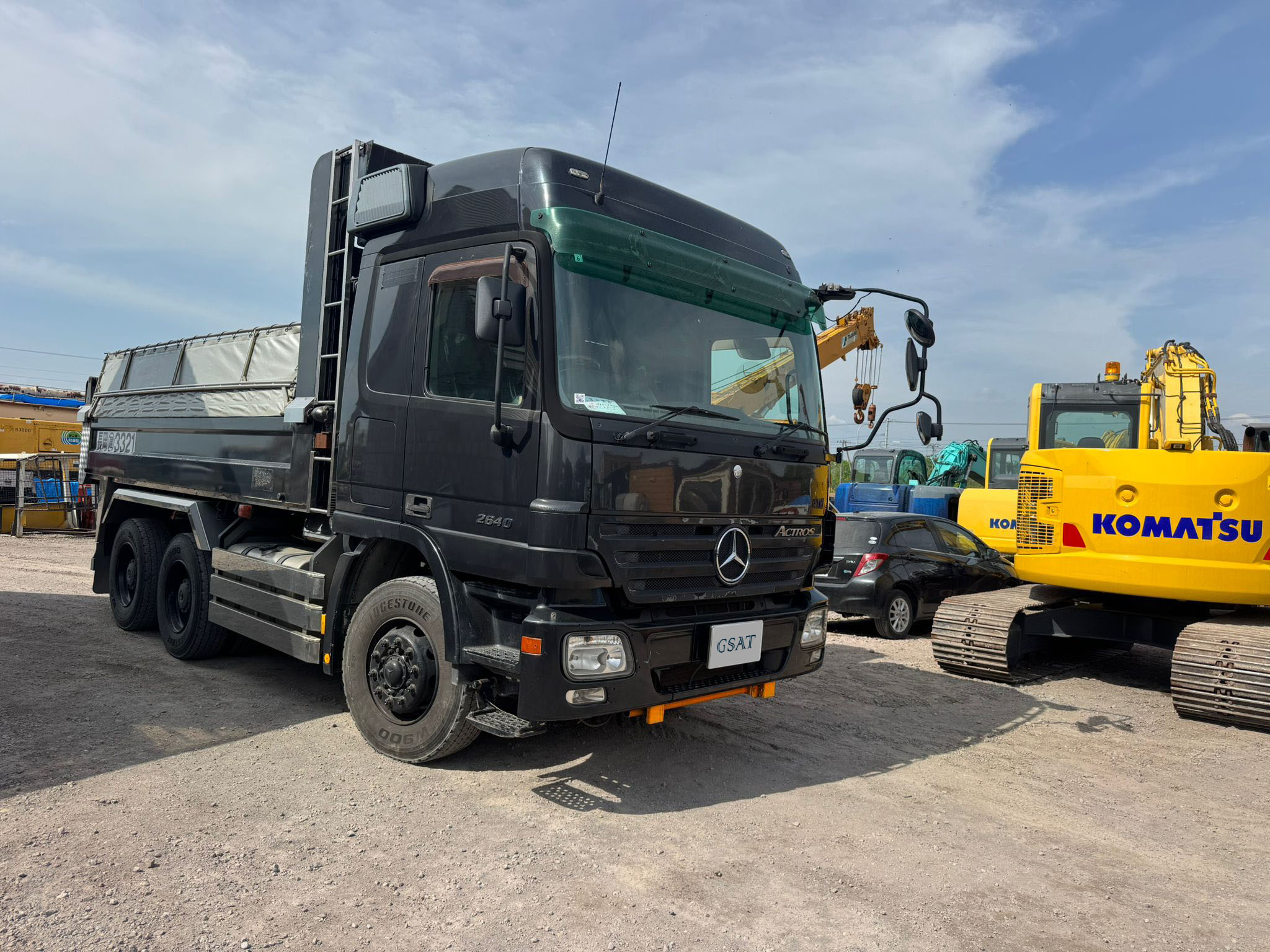  2004 MERCEDES-BENZ ACTROS 2640 | 10 TON DUMP TRUCK  for export from Japan