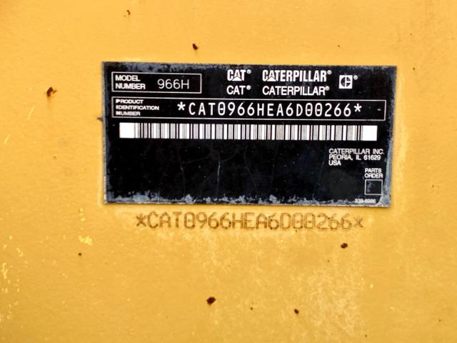 2006 CAT 966H Wheel Loader
