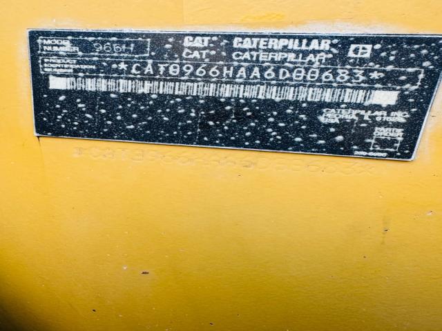 2007 CAT Wheel loader Type 966H Wheel Loader