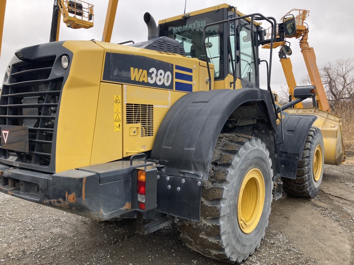 2017 Komatsu WA380-8 Wheel Loader | Japan Stock | 12,049.4 HRS for export from Japan