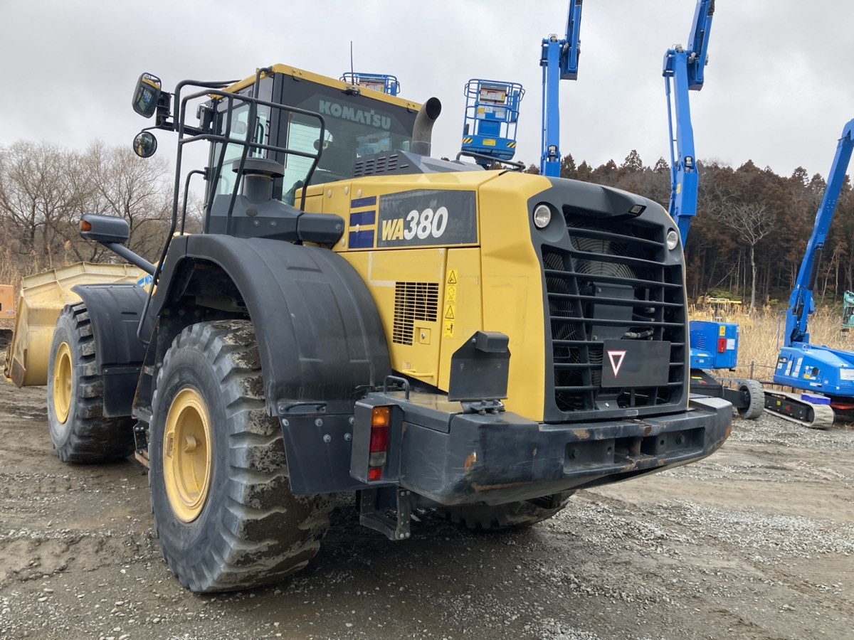2017 Komatsu WA380-8 Wheel Loader | Japan Stock | 12,049.4 HRS for export from Japan