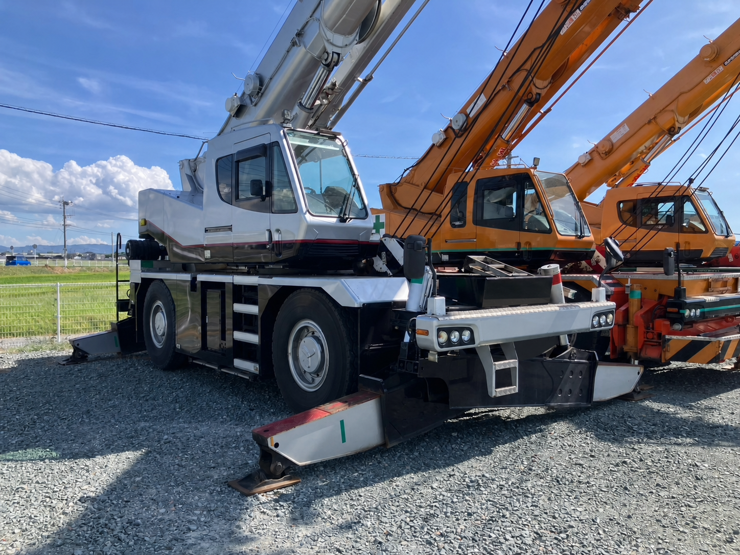 2018 KATO SR-250Rf 25-TON ROUGH TERRAIN CRANE | KR-25H-F | JAPAN STOCK