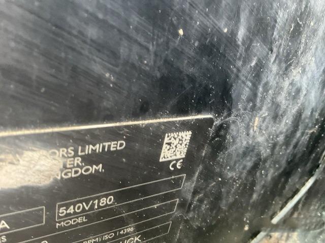 2019 JCB 540-180 Machinery for export from Japan