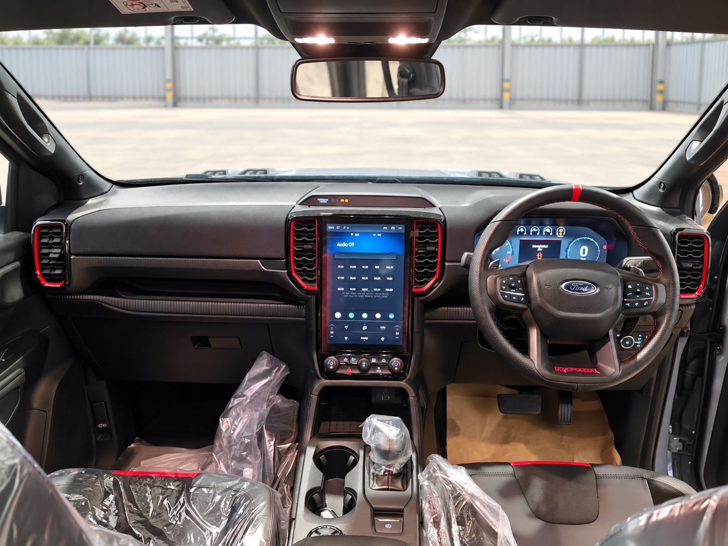 2025 Ford Ranger Raptor Double Cab 3.0L V6 Twin-Turbo Petrol 10AT 4x4 RHD for export from Japan