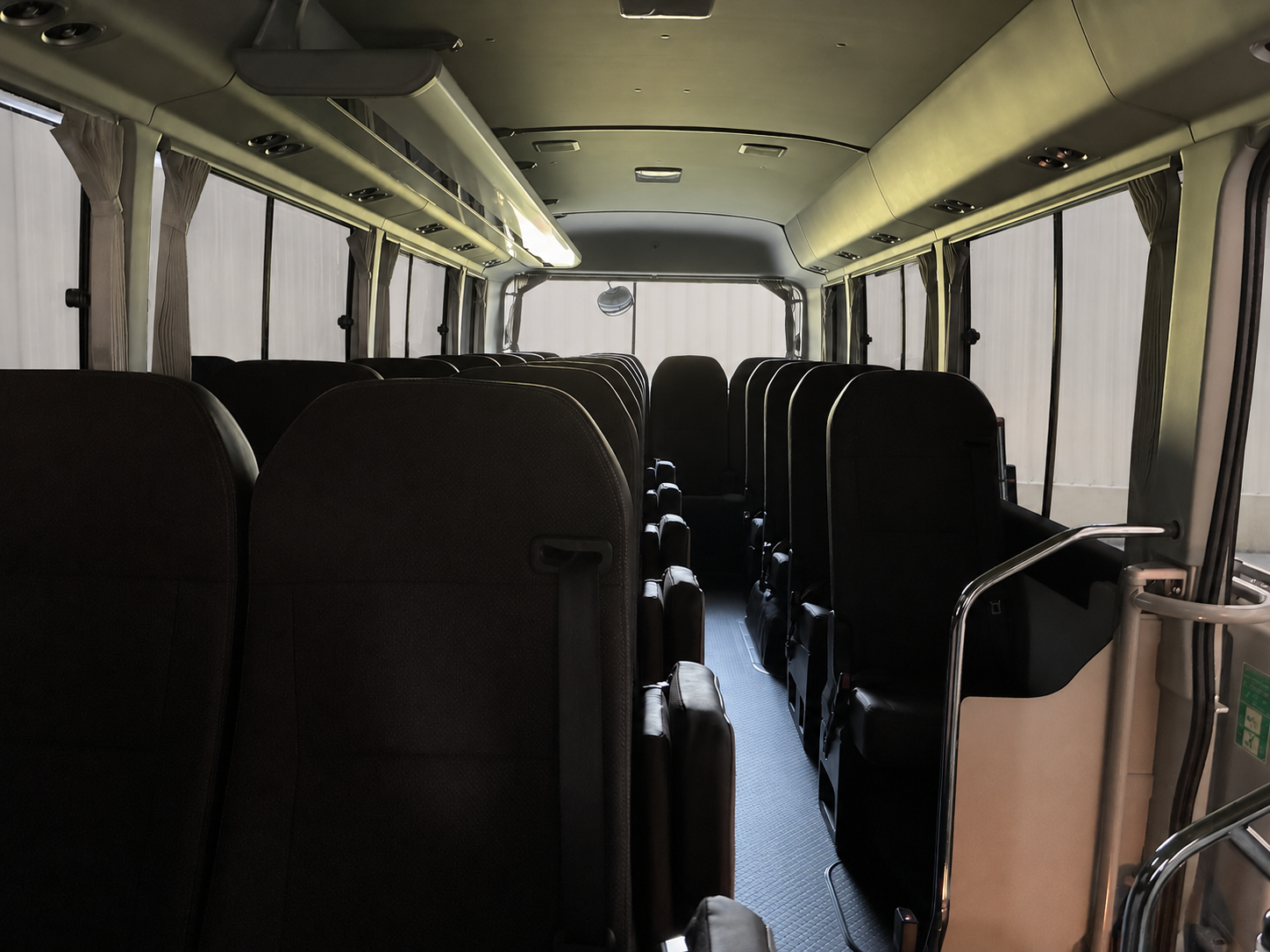 2026 Hino Liesse II EX 28-Seater Toyota Coaster OEM with Refrigerator for export from Japan