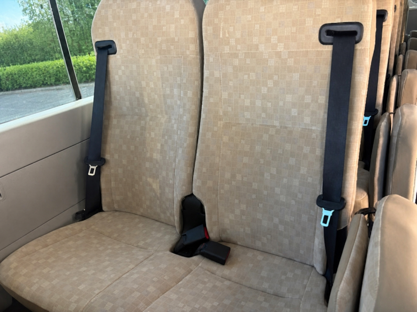 2026 Toyota Coaster Long / 25-Seater, Split Rear Doors & Automatic Swing Door JDM for export from Japan