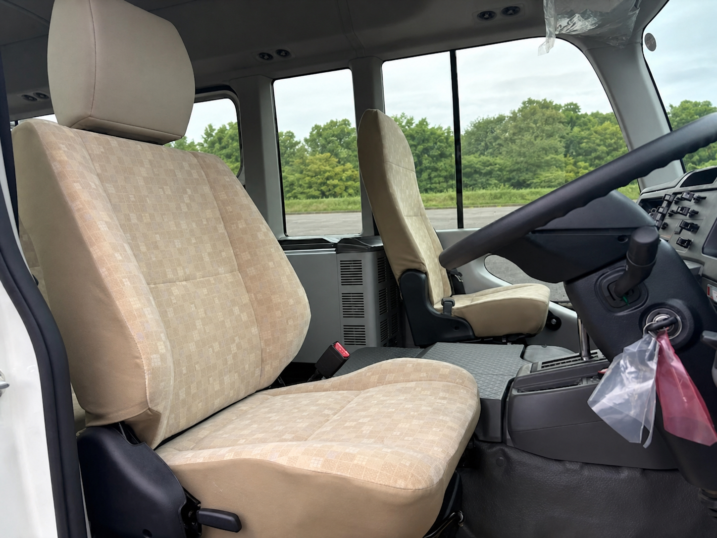 2026 Toyota Coaster Long / 25-Seater, Split Rear Doors & Automatic Swing Door JDM for export from Japan
