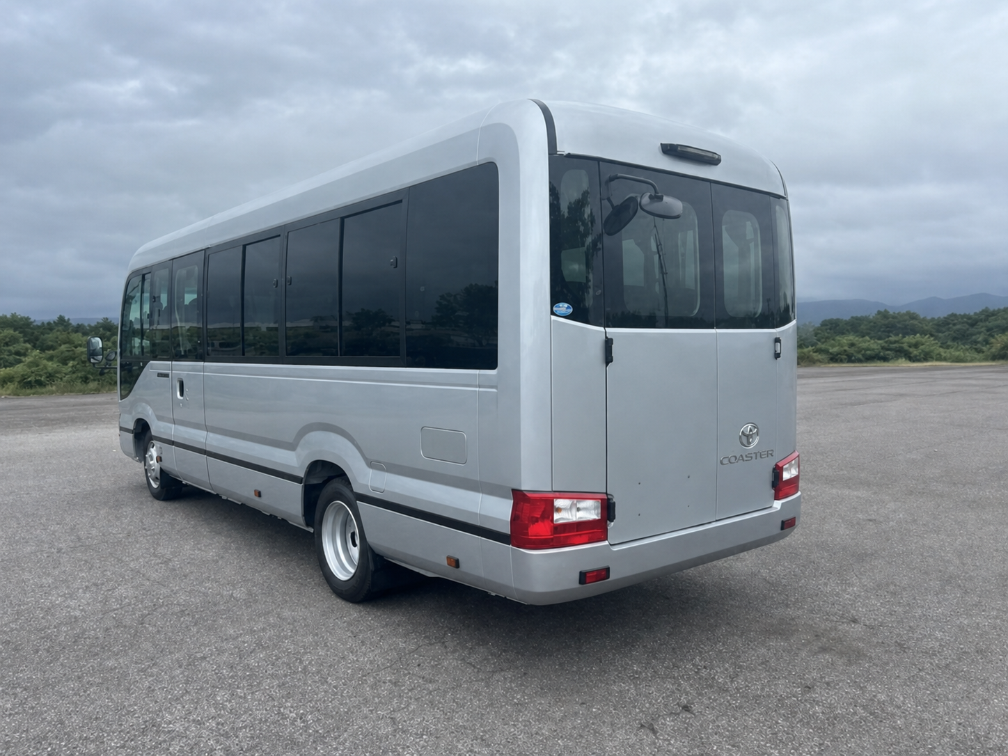 2026 Toyota Coaster Premium Cabin / 21-Seater, High Output & Split Rear Doors JDM for export from Japan