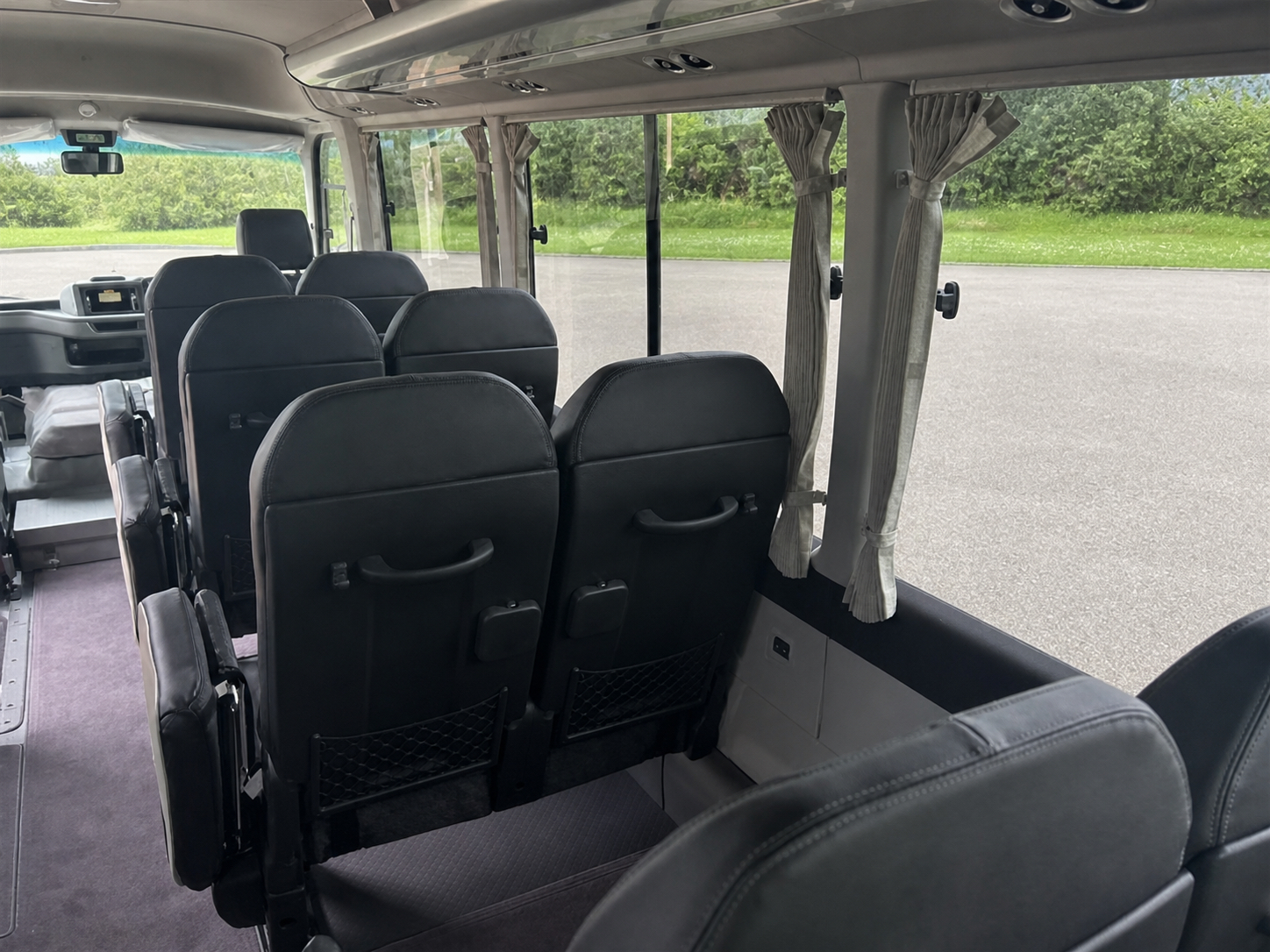 2026 Toyota Coaster Premium Cabin / 21-Seater, High Output & Split Rear Doors JDM for export from Japan