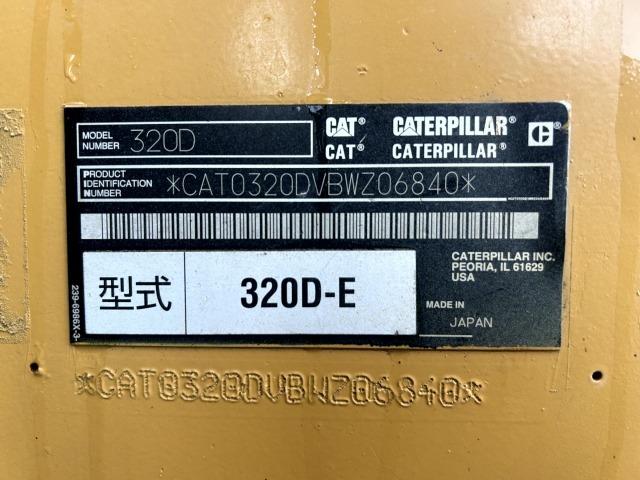 Caterpillar 320D Excavator for export from Japan