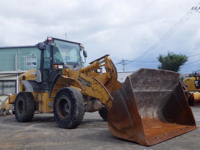 Kawasaki 62Z7 Wheel Loader for export from Japan