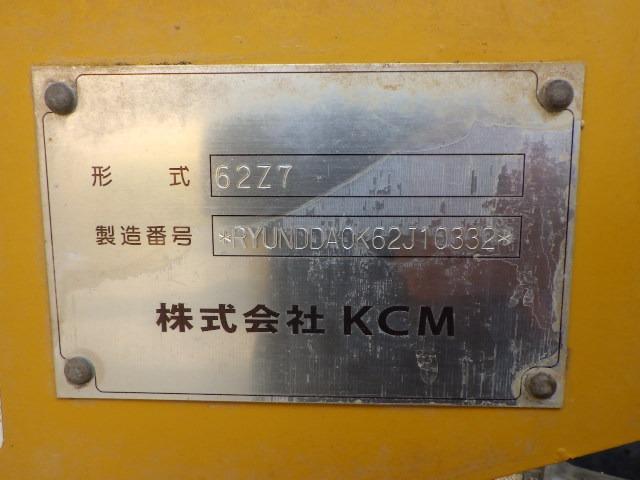 Kawasaki 62Z7 Wheel Loader for export from Japan