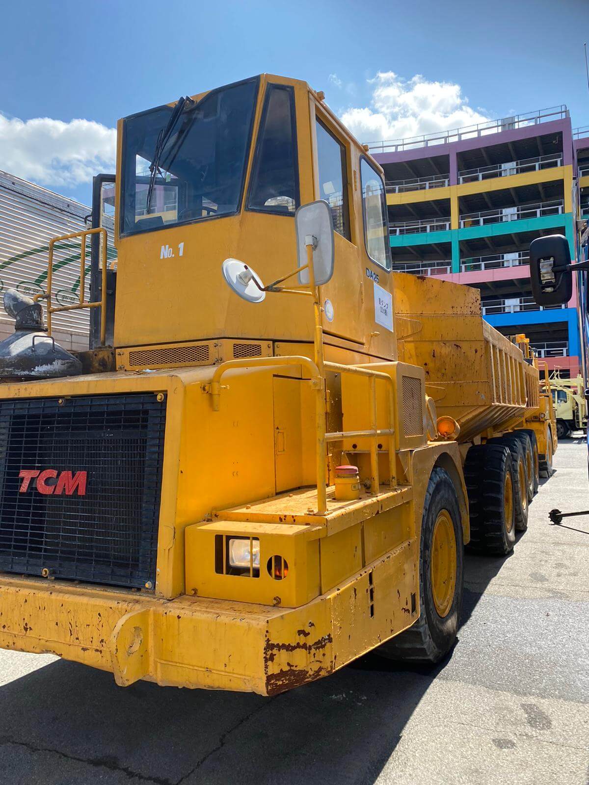 ＴＣＭ(株) DA25 3306T DUMP TRUCK, JAPAN USED CATERPILLAR 3306T, 25TON, HEAVY DUTY TIPPER