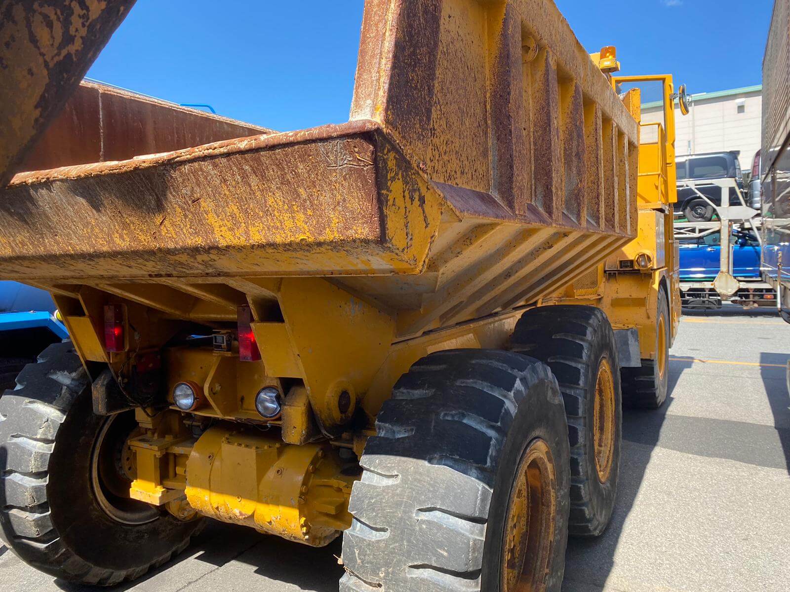 ＴＣＭ(株) DA25 3306T DUMP TRUCK, JAPAN USED CATERPILLAR 3306T, 25TON, HEAVY DUTY TIPPER