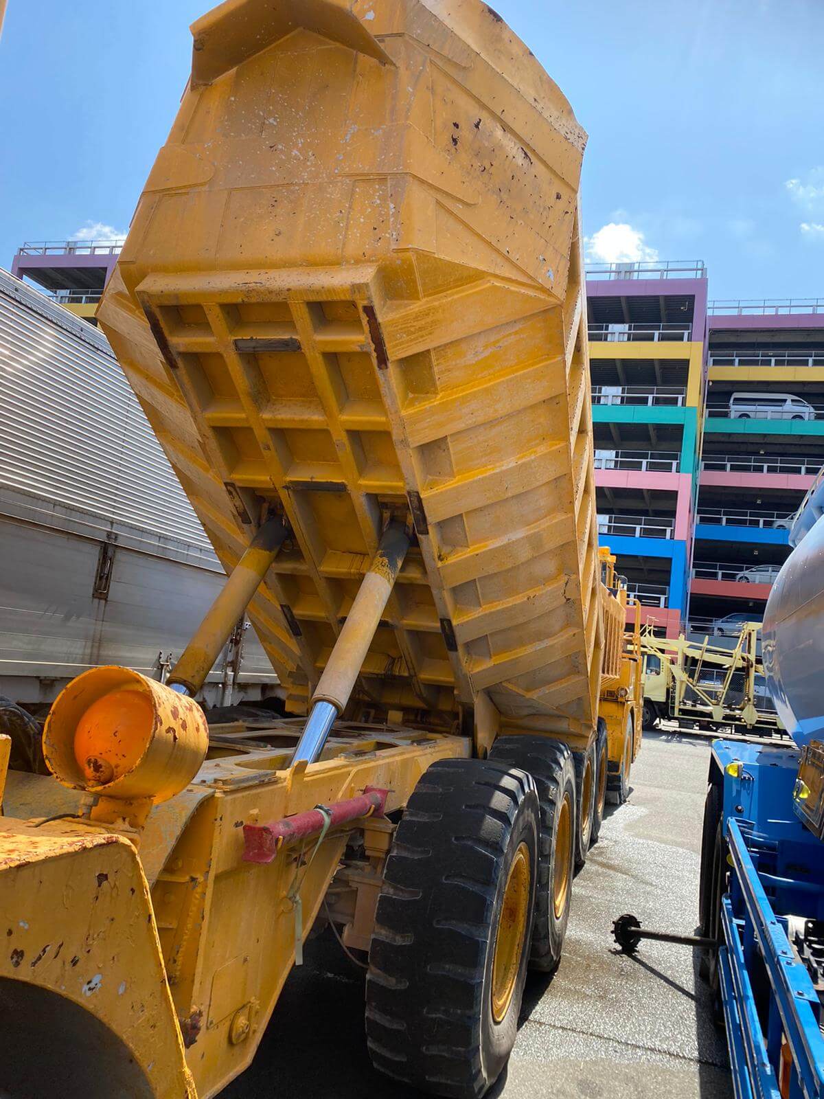 ＴＣＭ(株) DA25 3306T DUMP TRUCK, JAPAN USED CATERPILLAR 3306T, 25TON, HEAVY DUTY TIPPER