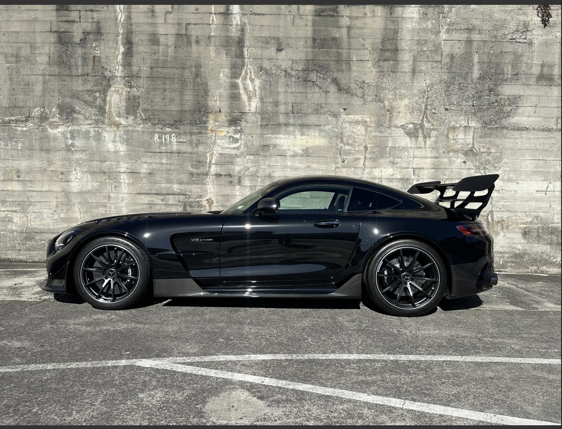 2022 Mercedes-Benz AMG GT Black Series (Black)