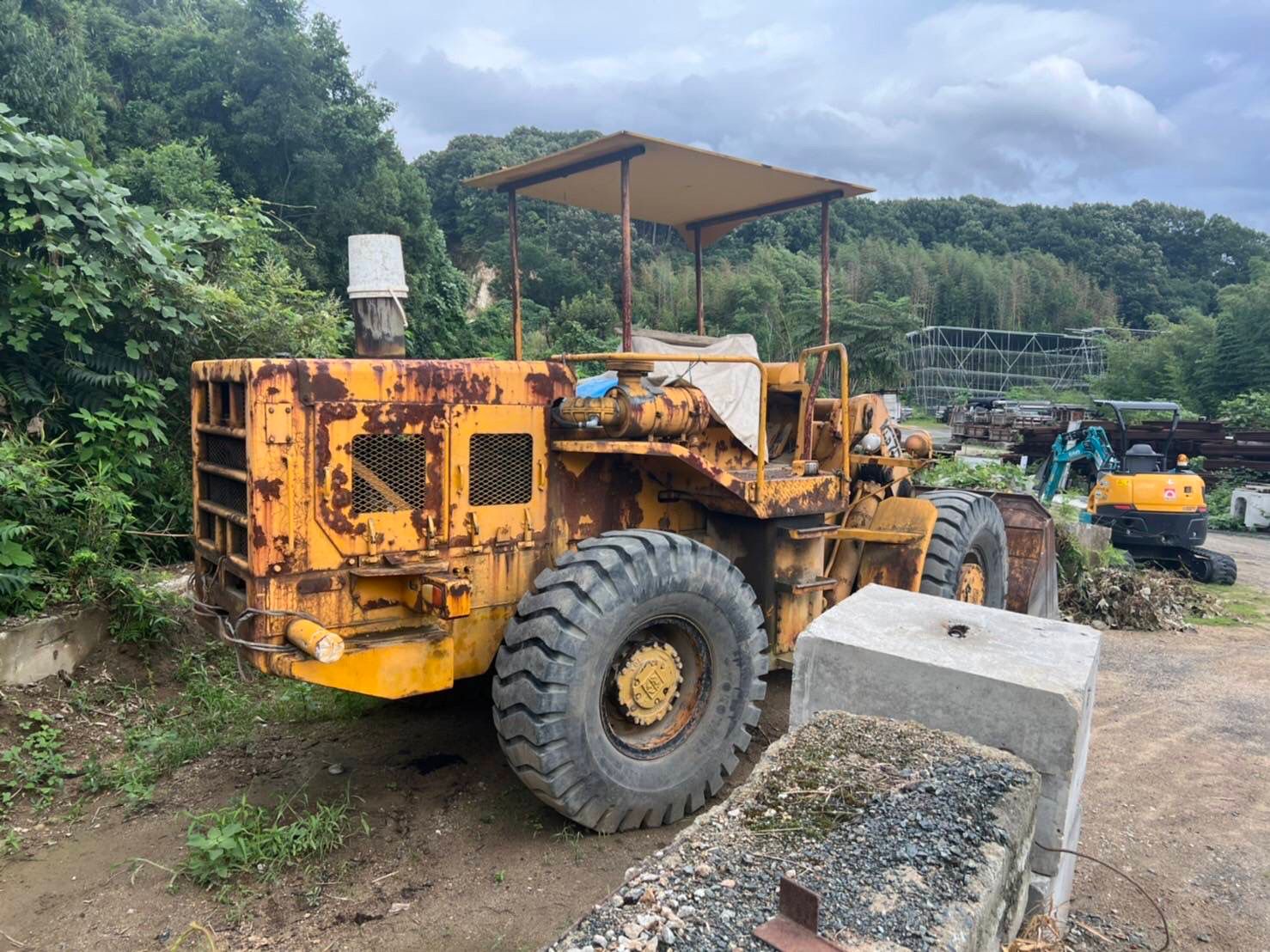 KAWASAKI KLD70 WHEEL LOADER, JAPAN (No.J0579)