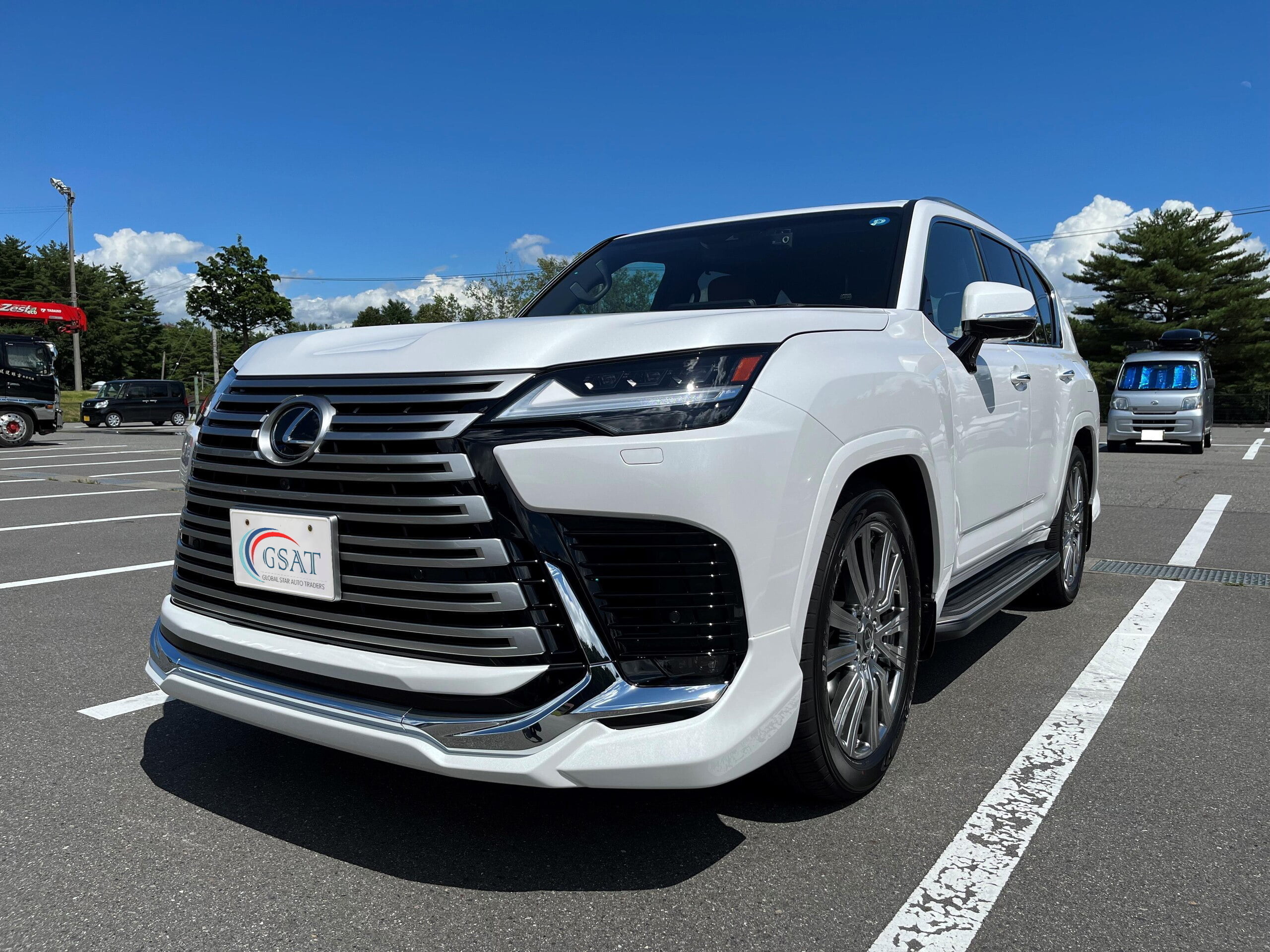 2022 Brand New Lexus LX600-4WD Art Wood Panel Modellista (Sonic Quartz)  (No.J0573)