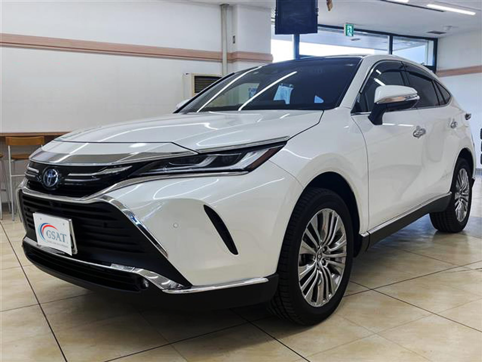 2021 Toyota Harrier Hybrid Z Leather Package Pearl White Crystal Car In (No.790616) ID 53766256