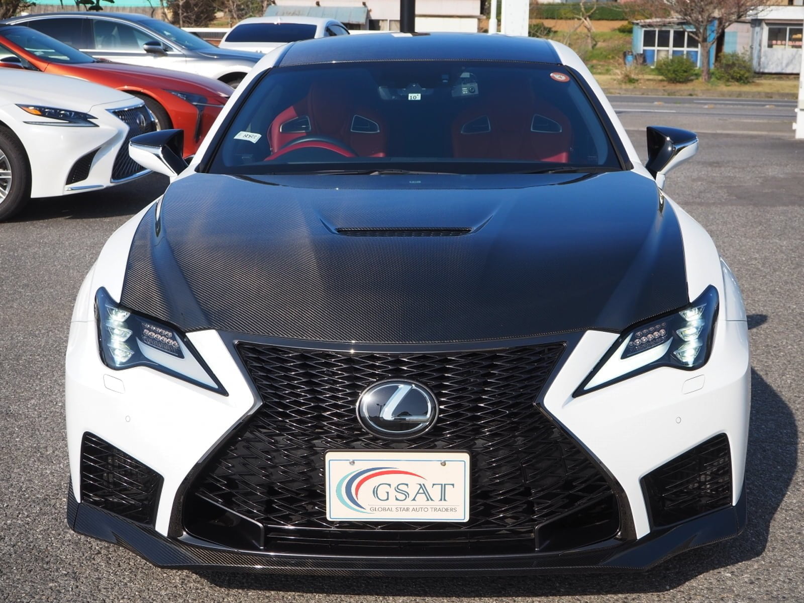 2019 Lexus RC F Performance Package Coupe Model 5.0-liter V-8  (No.790636) ID 4572 for export from Japan