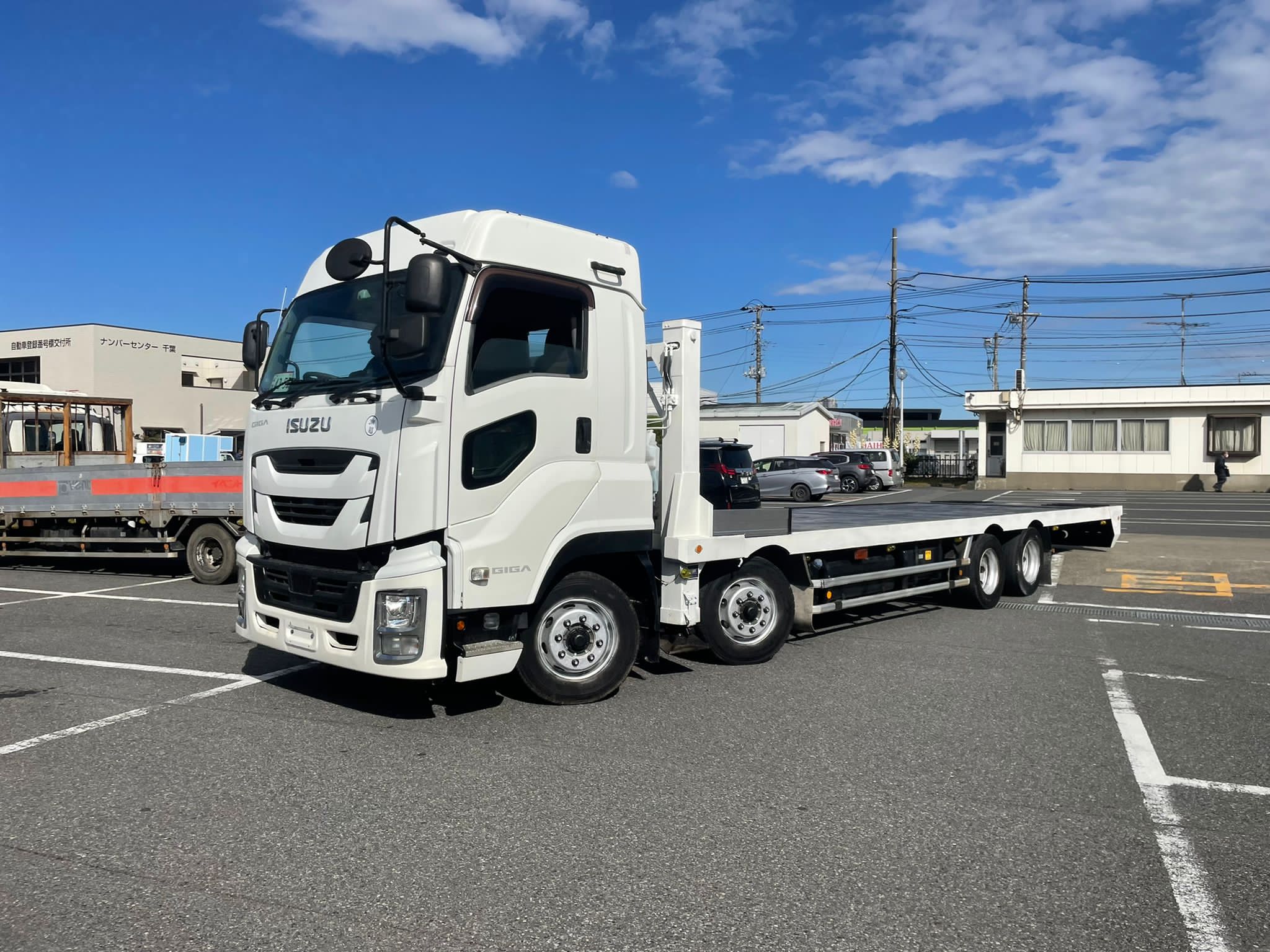 2016 Isuzu Giga QKG-CYJ77B SelfLoader tuck With Local number plate(No.J0729)