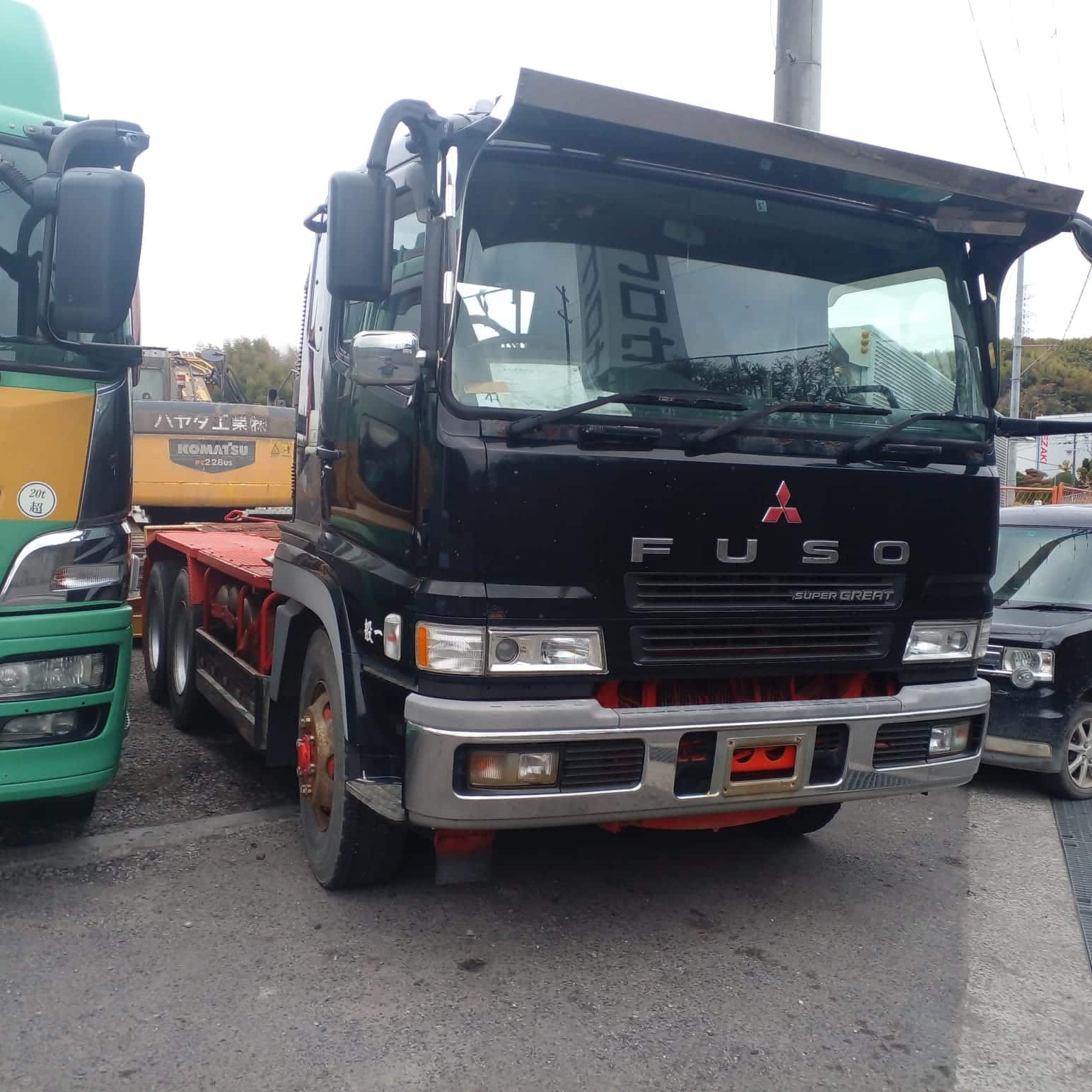 2004 Mitsubishi Fuso Super Great KL-FV50LHR Tracktor Head (No.J0744)