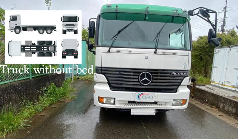 2003 Mercedes Benz Actros 2635 Self Loader Truck without bed or with bed(No-J0692)