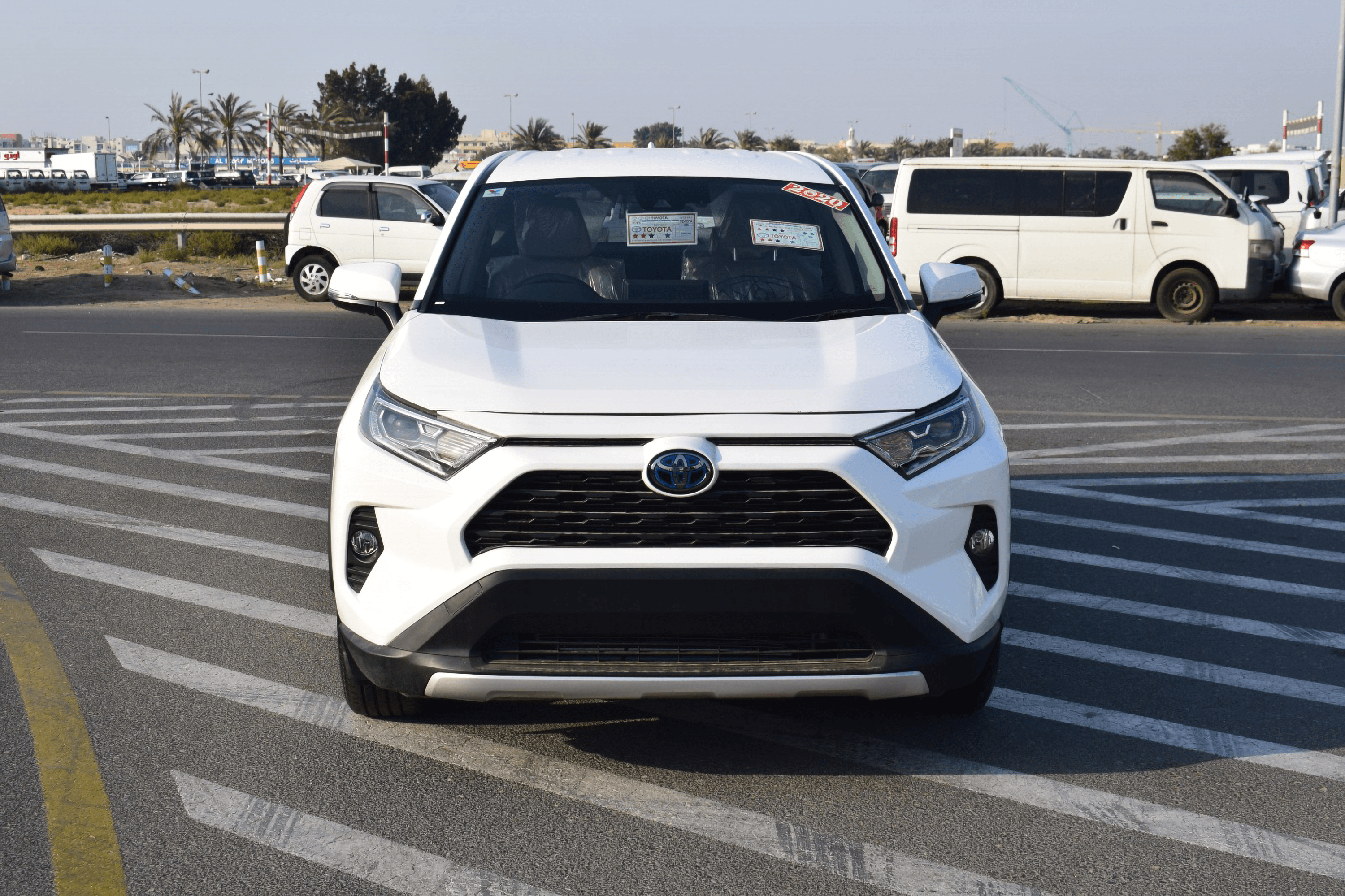 Toyota RAV4 Hybrid Leather White 2020 (No-830704)