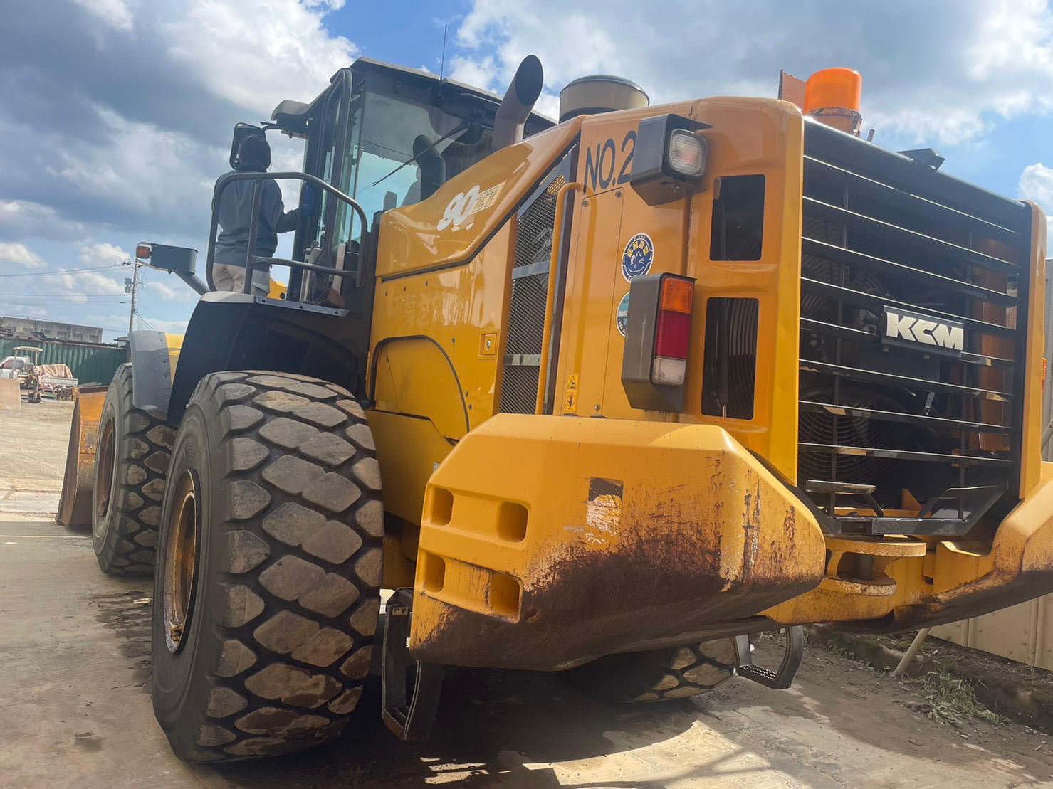 KAWASAKI -KCM- 90Z7 WHEEL LOADER (No.280867)