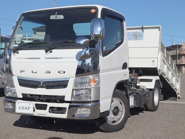 2021 Mitsubishi Fuso Canter small earth dumper 2PG-FBA60 used truck (No.111941)