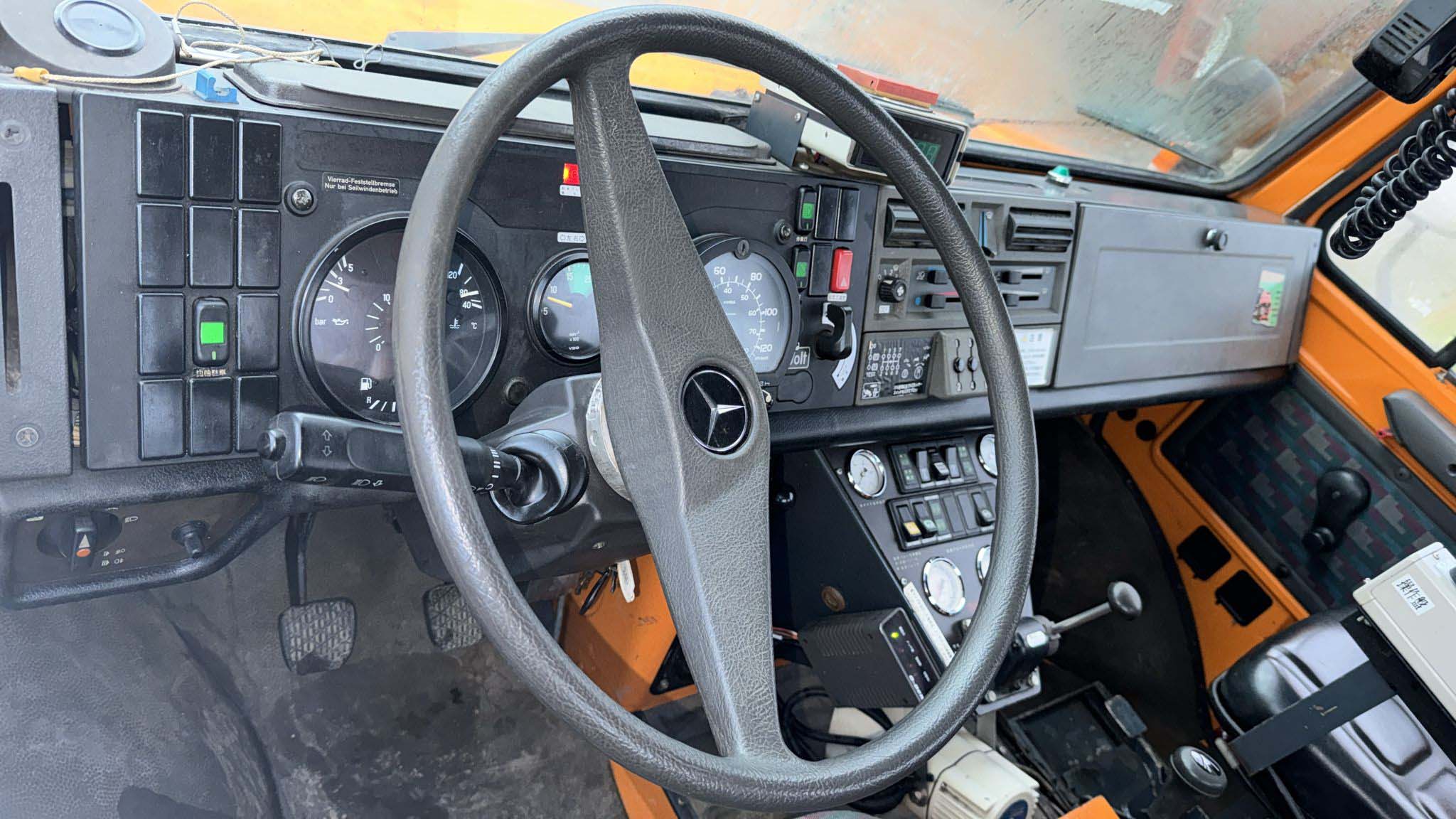 Mercedes Unimog U1450 – Square Cab, Long Wheel Base, Capable of Railway Repair & Operations(No.J1012)