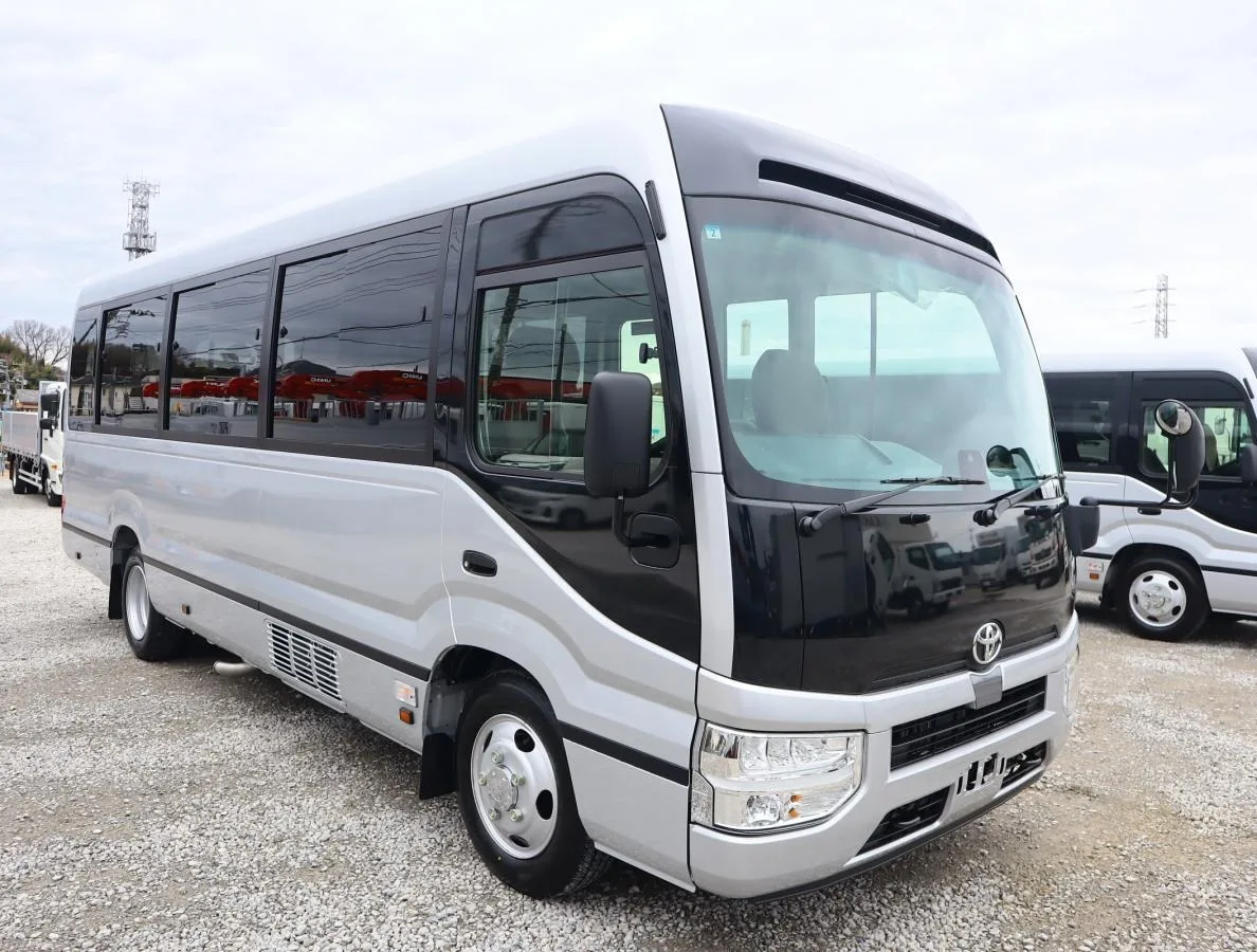 2025 Toyota Coaster 2KG-GDB70 – 24 Seater Brand New Condition!