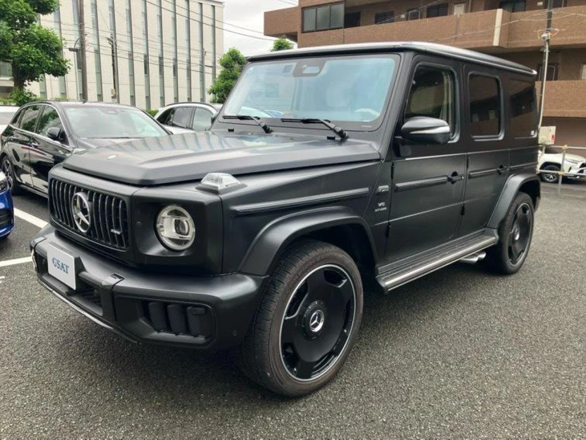2026 MERCEDES-AMG G63 LHD | OBSIDIAN BLACK METALLIC for export from Japan