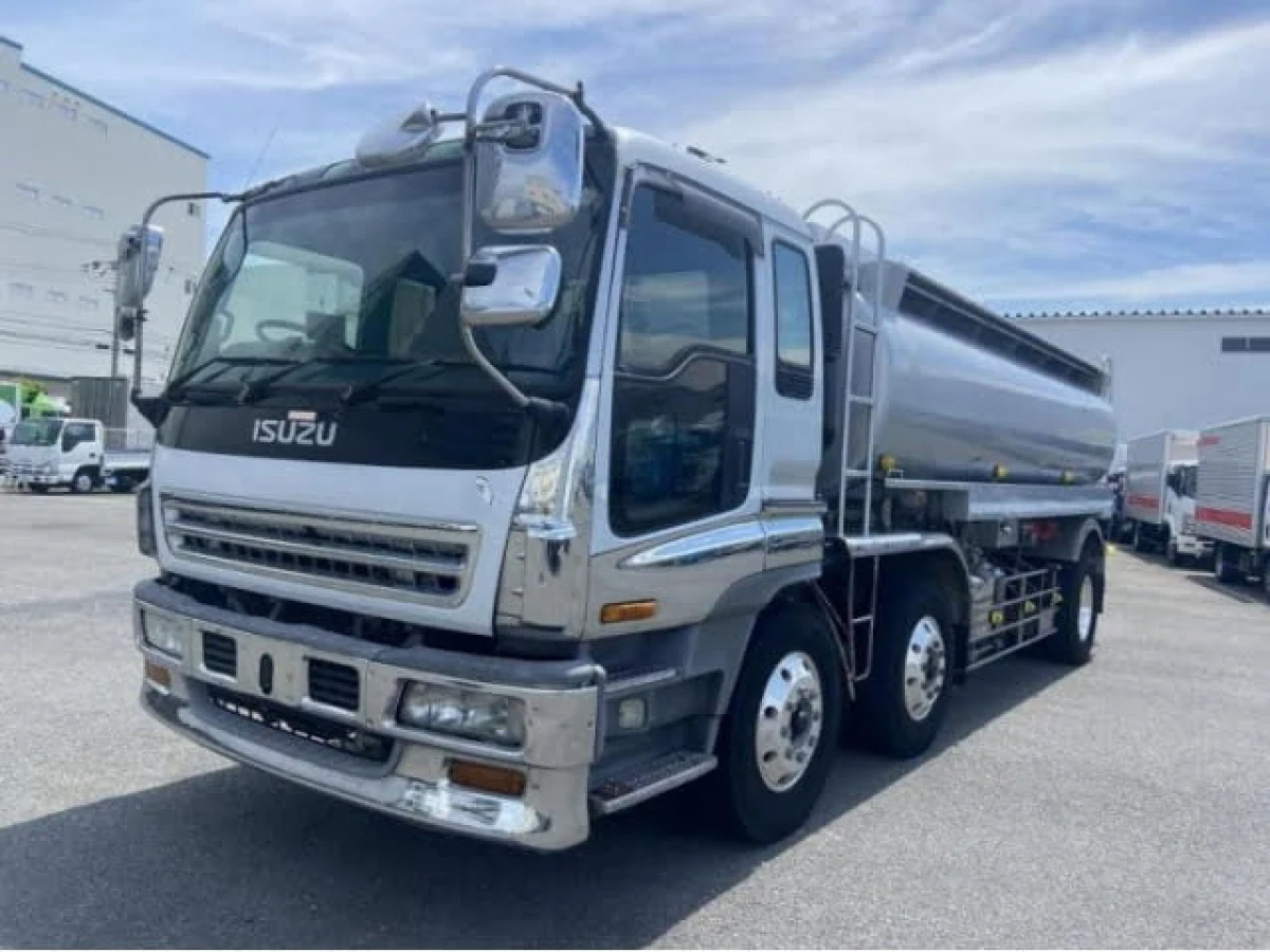 2015 ISUZU GIGA KL-CYG23Y Tanker truck (No.J0753) for export from Japan