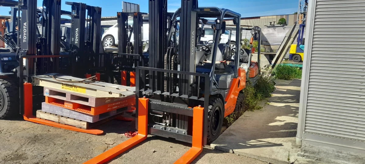 NEW TOYOTA (3 Units) FOLK LIFT 3400KG (No.J0822) for export from Japan