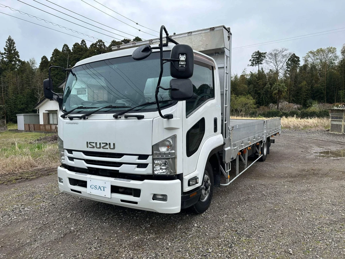 2020 ISUZU FORWARD 2RG - FSR90T2 FLAT BED TRUCK With Good Condition (No.J0953)