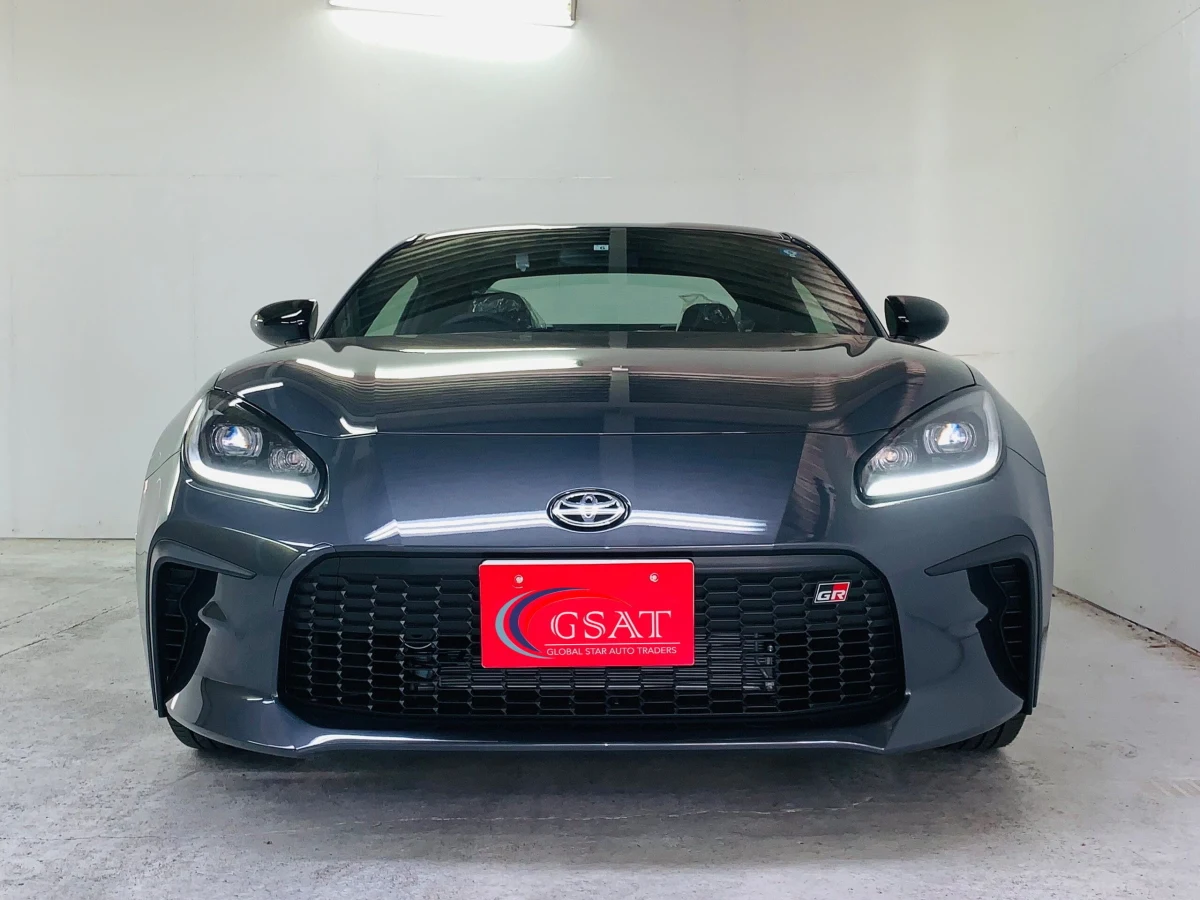 2022 Toyota GR86 2.4 RC (DOHC 16-VALVE) Deep silver M (No.J0654) for export from Japan