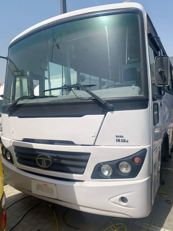 2015 TATA 1618s 83 Seater Non Air-condition Bus (No.830746) for export from Japan