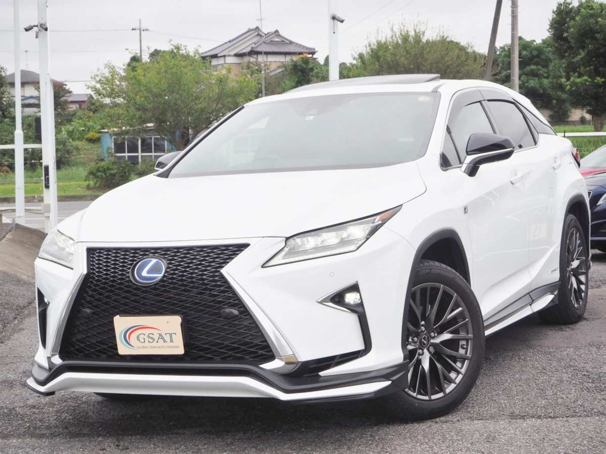 2017 Lexus RX 350 F Sport 3.5 L Cylinder V6 (295hp 6,300rpm) (No.790632) ID 43856 for export from Japan