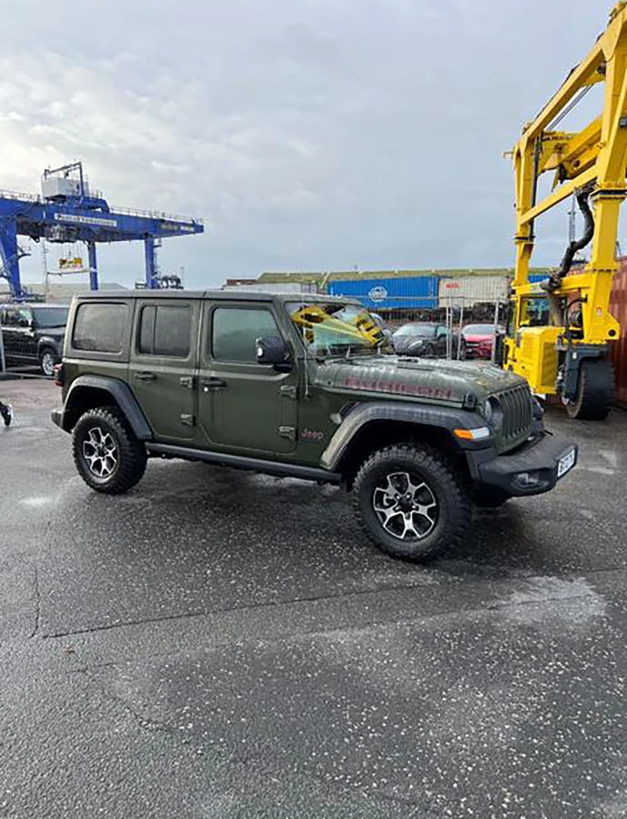 2022 JEEP WRANGLER - PHEV (No.J0756) for export from Japan