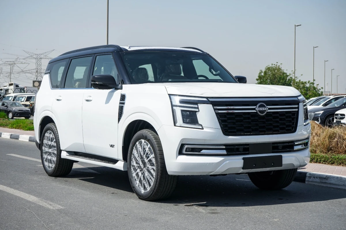 2026 Nissan Patrol Y63 LE Platinum City / 3.5L 4WD LHD / White - Tan