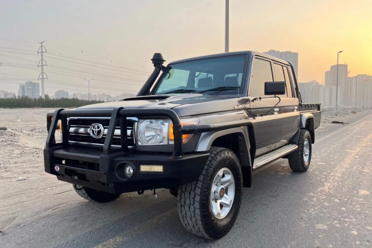 2014 Toyota LandCruiser Pick Up Double Cab Diesel  (No.680532) for export from Japan
