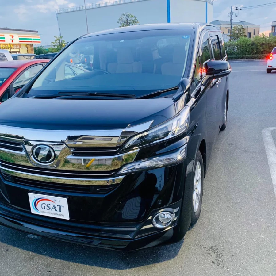 2017 Toyota Alphard DBA-AGH30W 8 seater MPV (No.J0824) for export from Japan