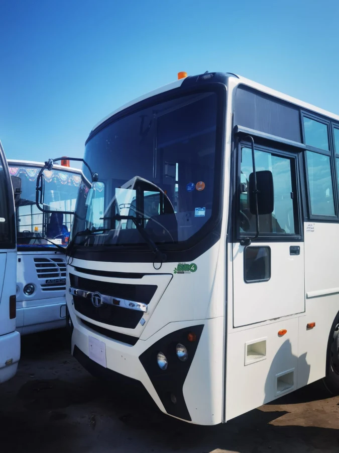 2021 TATA AC 66 seater new long Bus (No.830792) for export from Japan